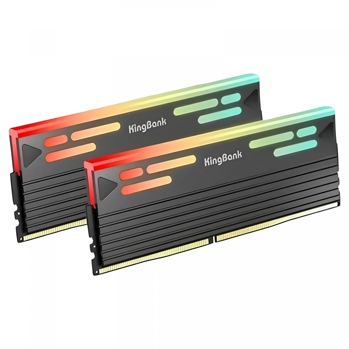 Оперативная память KingBank Dark StarBlade RGB 32Гб (2x16Гб) DDR5-8000, CL36-48-48-126, Чёрный (K5.01.FLA5KD9501). Фото 1