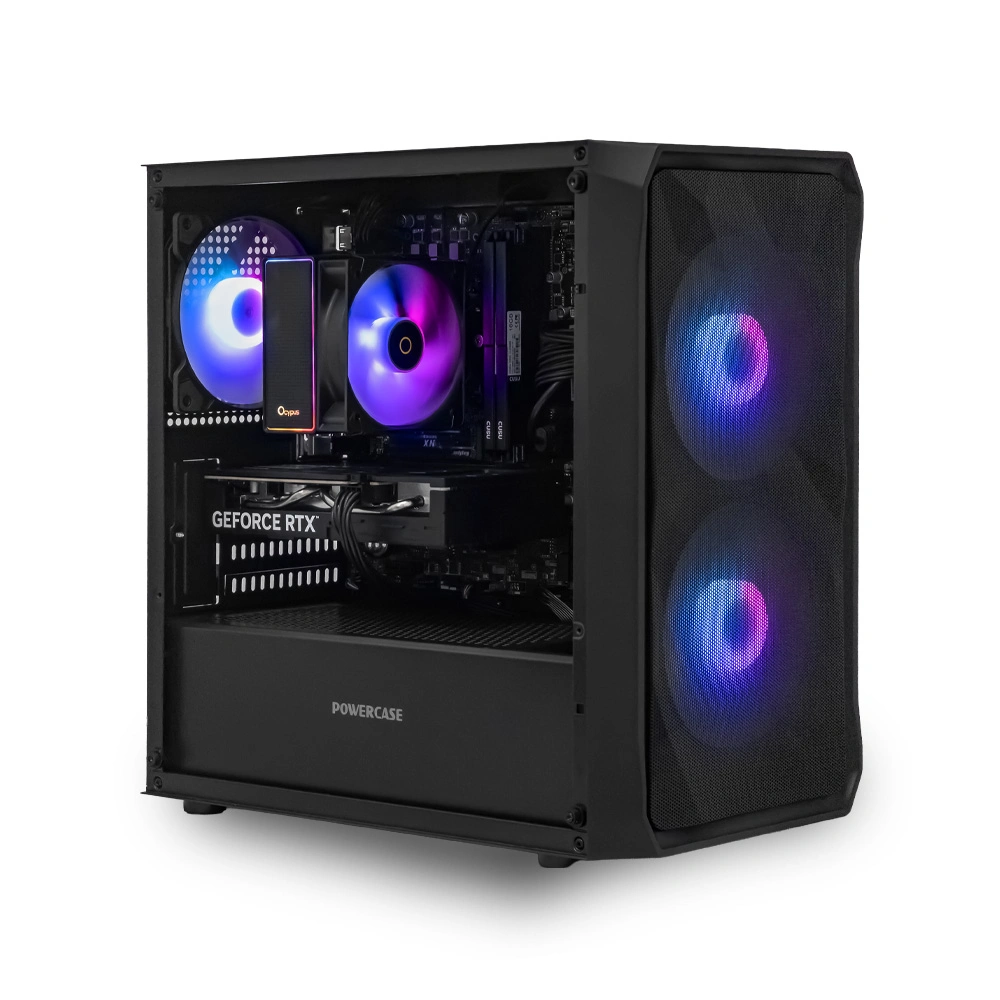 Системный блок CORE M (A3B Intel Core i5-12400F, 32Гб DDR4, RTX5060, SSD 1Тб M.2, MSI B760M-E, 650Вт). Фото 1