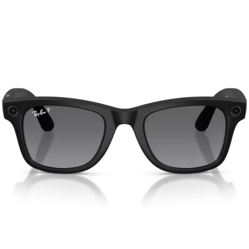 Умные очки Ray Ban Wayfarer (Gen 2) RW4012 Матовый черный/Графитовый градиент M 150-50mm (601/ST350). Фото 2