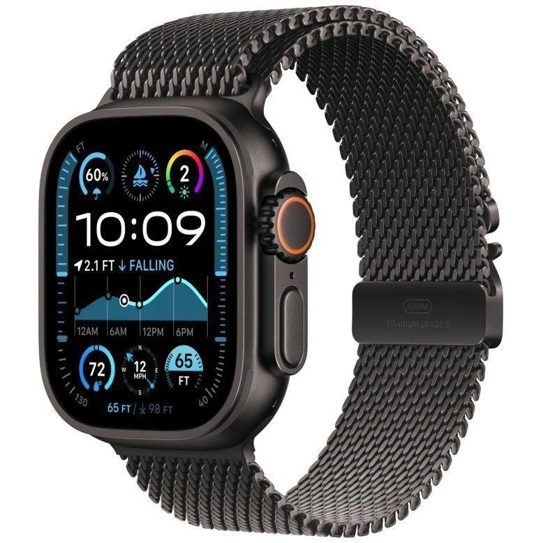 Apple Watch Ultra 2 (2024) GPS+Cellular 49mm, Black Titanium (MX5V3) (Уцененный товар. Фото 1
