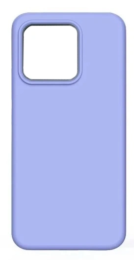 Накладка Silicone Case для iPhone 15 Pro, Лиловая. Фото 1