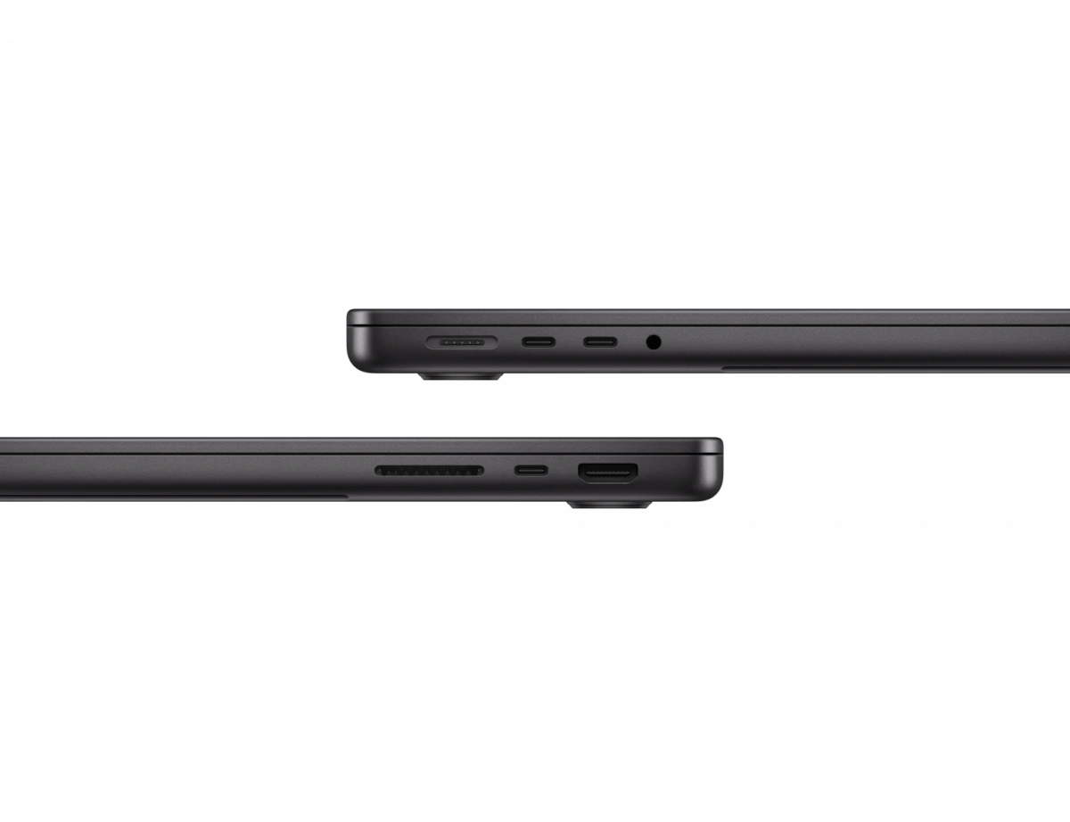 Apple MacBook Pro 14" (2024) 1Тб Космический чёрный  (MW2V3) (M4 10-ядер CPU/10-ядер GPU, 16 ГБ, 1ТБ SSD). Фото 4