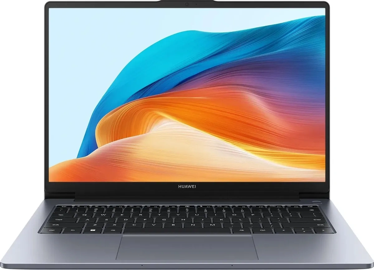 Huawei MateBook D 14 2024 Космический серый (MDG-X) (14" Intel Core i5 13420H, 16 Гб, 1 Тб SSD, Intel UHD Graphics, no OS) 53014QLT. Фото 1