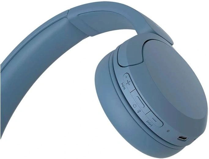 Беспроводные наушники Sony WH-CH520, Голубые. Фото 5