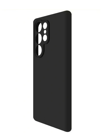 Накладка Krutoff Soft Case для Samsung Galaxy S25 Ultra, Чёрная. Фото 2