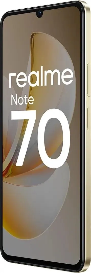 Смартфон Realme Note 70 6/128Гб Золотой. Фото 4