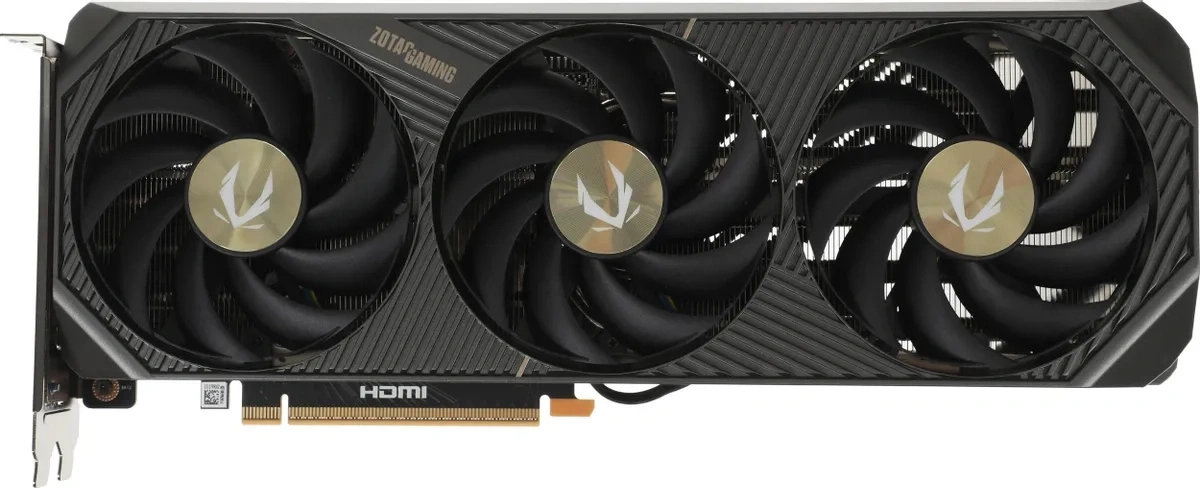 Видеокарта ZOTAC GeForce RTX 5070 GAMING SOLID OC 12GB GDDR7 192 bit PCIe 5.0. Фото 1