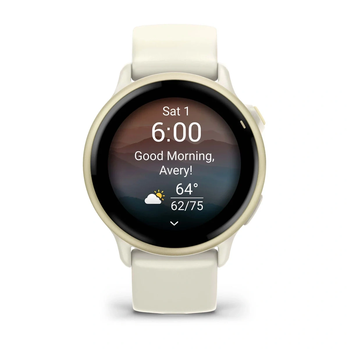 Умные часы Garmin Vivoactive 6 Золотистый/Бежевый (010-02985-41). Фото 4