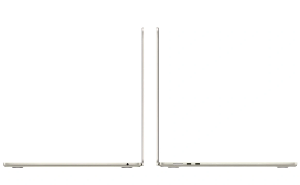 Apple MacBook Air 15" 2026 1Тб Сияющая звезда (MDVE4) (M5, 10-ядер CPU/10-ядер GPU, 16Гб, 1Тб SSD). Фото 6