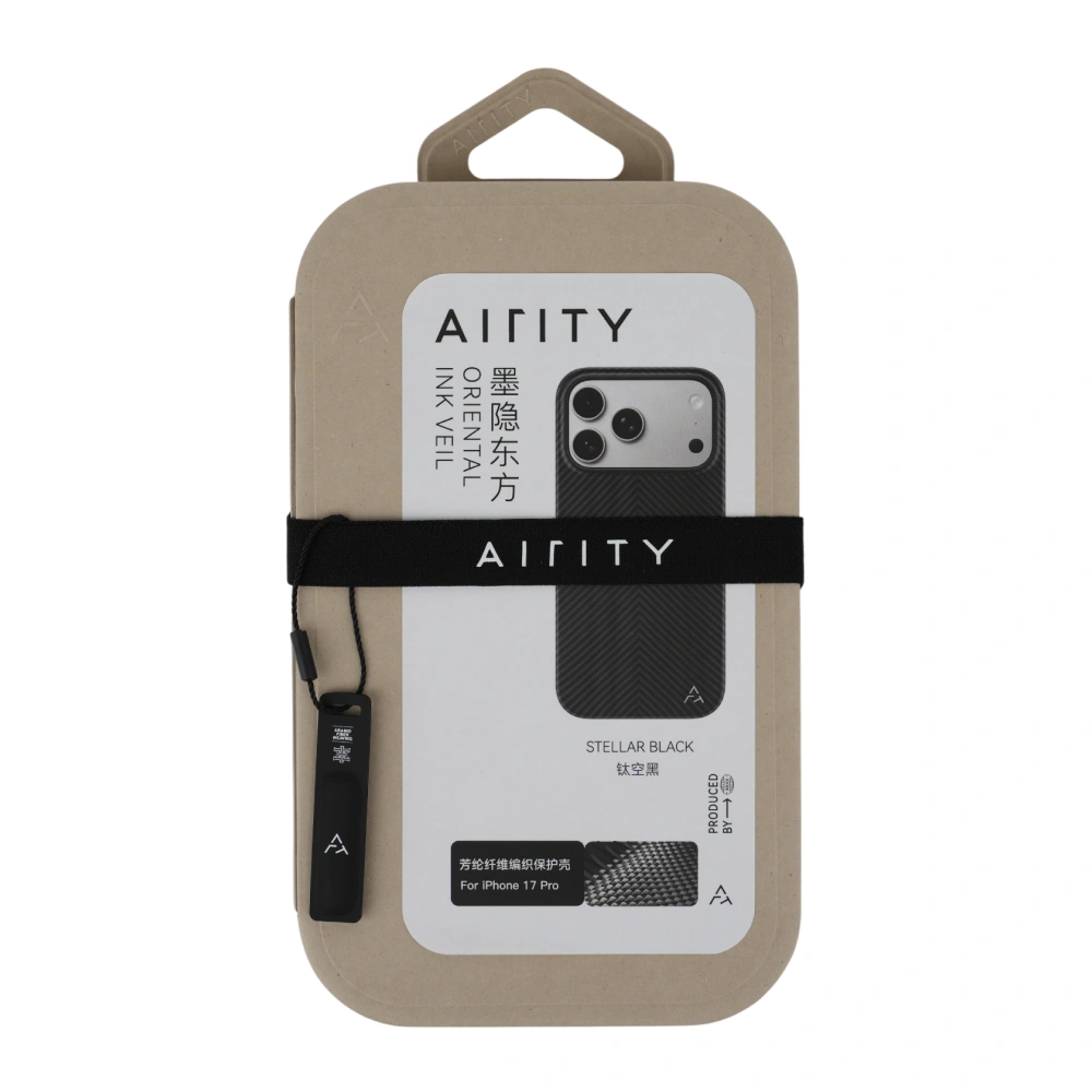 Накладка AIRITY для iPhone 18 Pro / iPhone 17 Pro Oriental Ink Shade (MagSafe), Stellar Black (MS-00014184). Фото 2