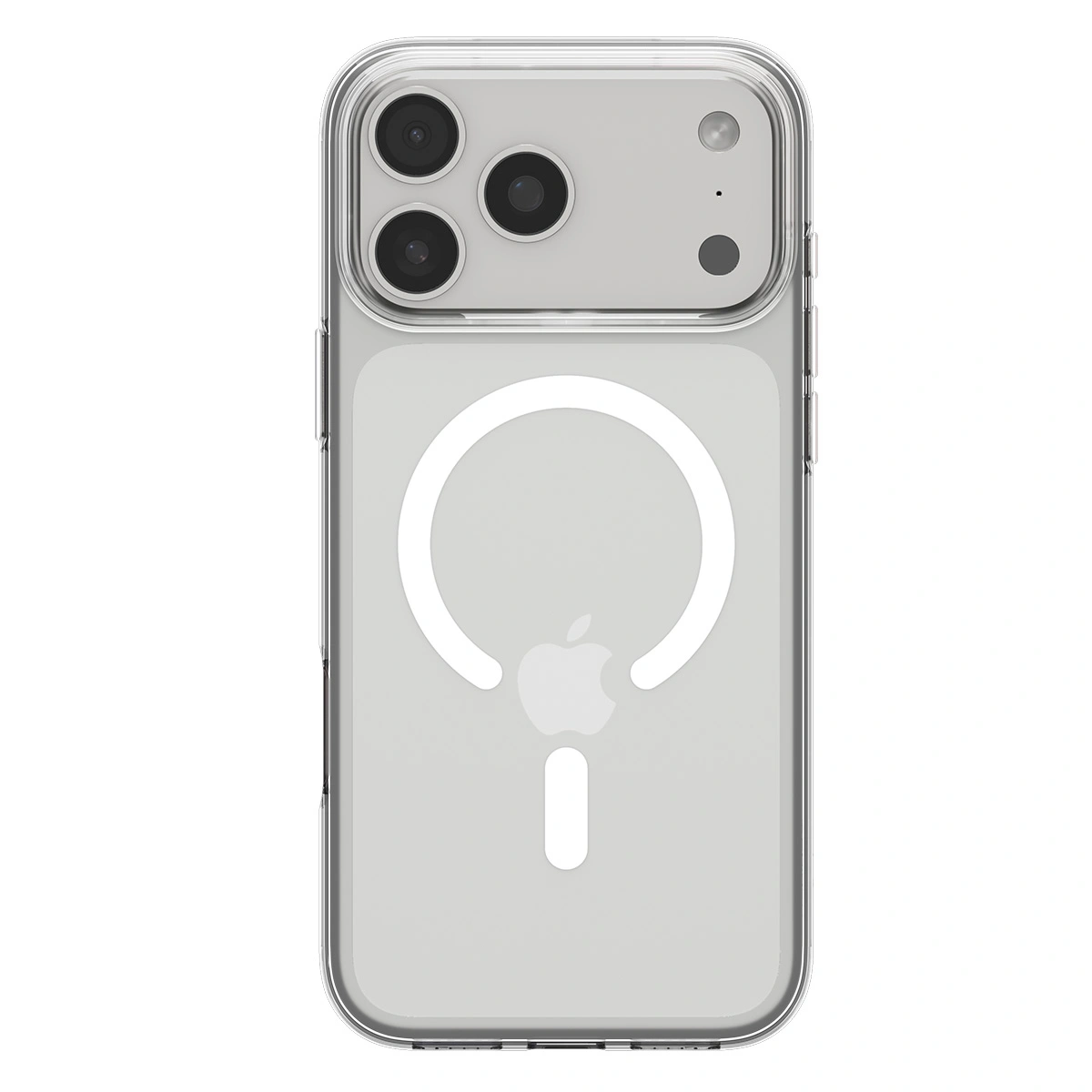 Накладка Spigen Liquid Crystal (MagSafe) для iPhone 17 Pro, Прозрачно-белая (ACS10396). Фото 2