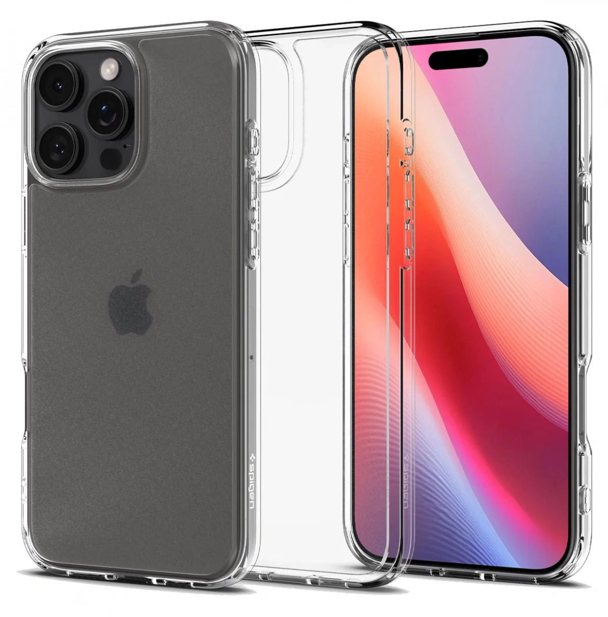 Накладка Spigen Ultra Hybrid для iPhone 16 Pro, Frost Clear (ACS08122). Фото 1