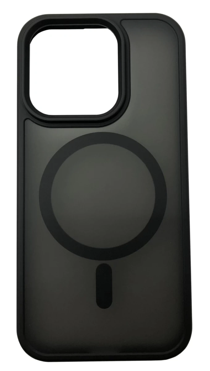 Накладка Crust MagSafe для iPhone 16 Pro, Black. Фото 1