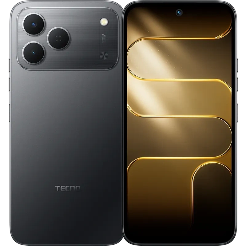 Смартфон Tecno Spark 50 8/256Gb, Чёрный (KN4n). Фото 1