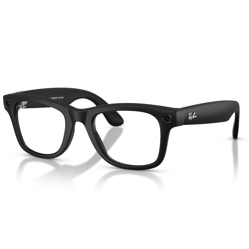 Умные очки Ray Ban Wayfarer (Gen 2) RW4012 Матовый черный/Серый фотохром M 150-50mm (601S1Z). Фото 1