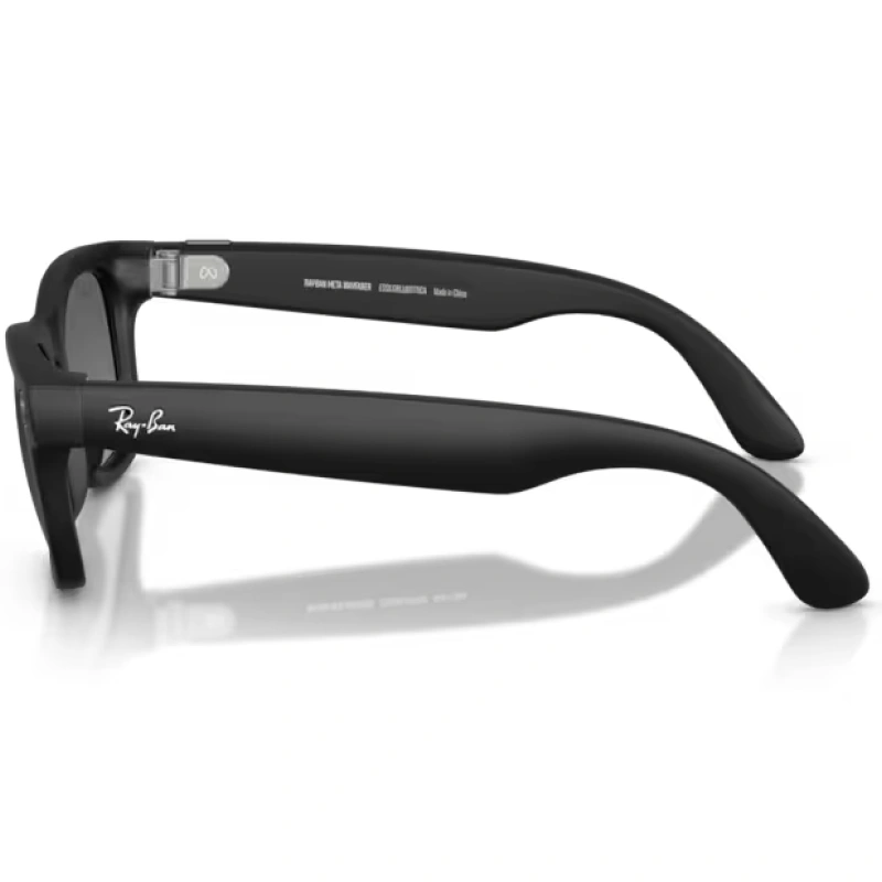 Умные очки Ray Ban Wayfarer (Gen 2) RW4012 Матовый черный/Графитовый градиент M 150-50mm (601/ST350). Фото 3