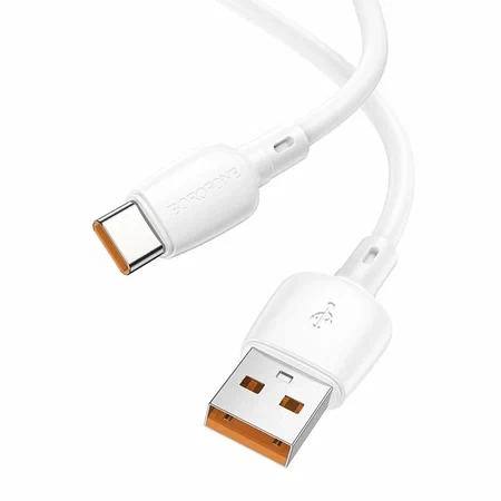 Кабель Borofone BX93, USB - USB Type-C, 6A, 100Вт 1м, White. Фото 2