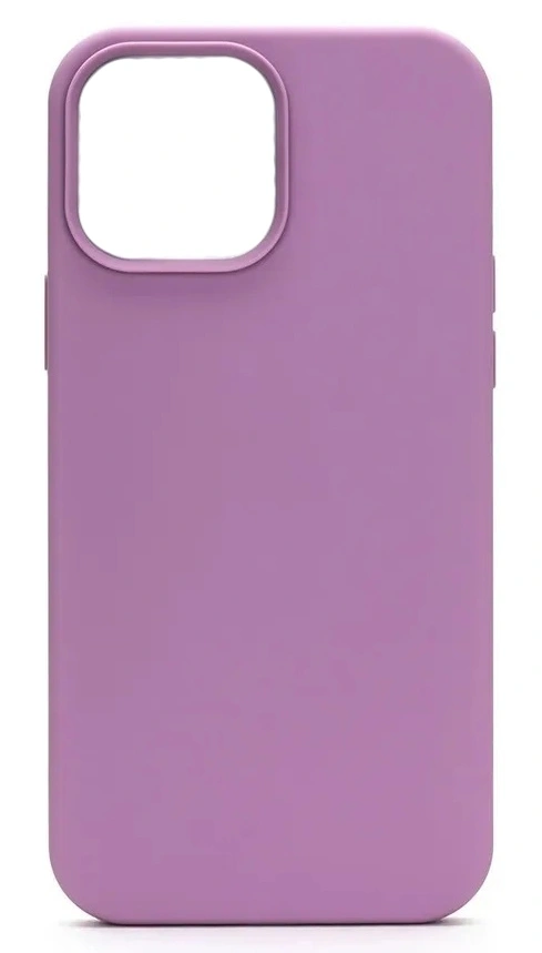 Накладка Silicone Case для iPhone 15 Pro, Черничная. Фото 1