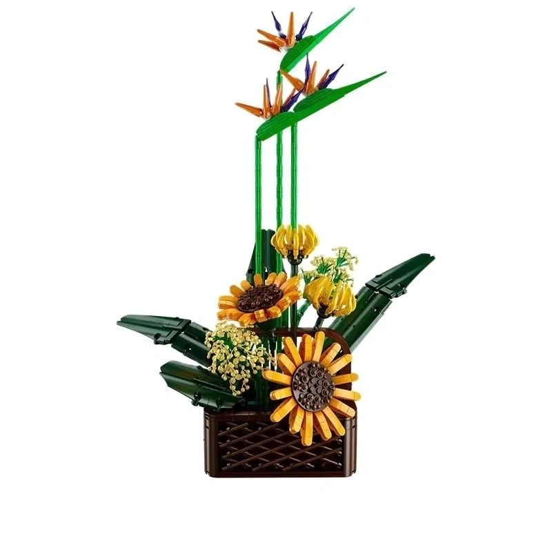 Конструктор Mould King Flower World 10024: Birds of Paradise. Фото 2