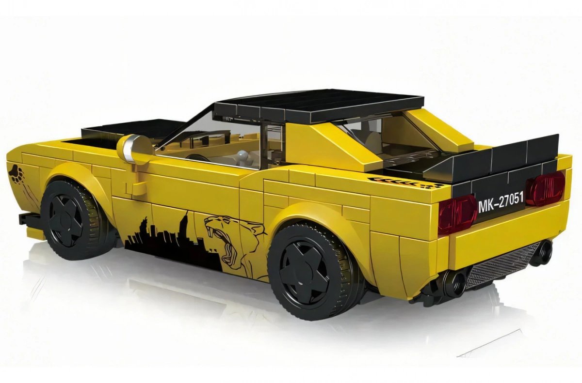 Конструктор Mould King Models 27051. Dodge Challenger SRT, 368 деталей. Фото 3