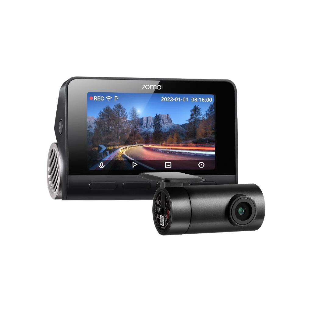 Видеорегистратор 70mai Dash Cam 4K A810-2 с камерой заднего вида RC12. Фото 1