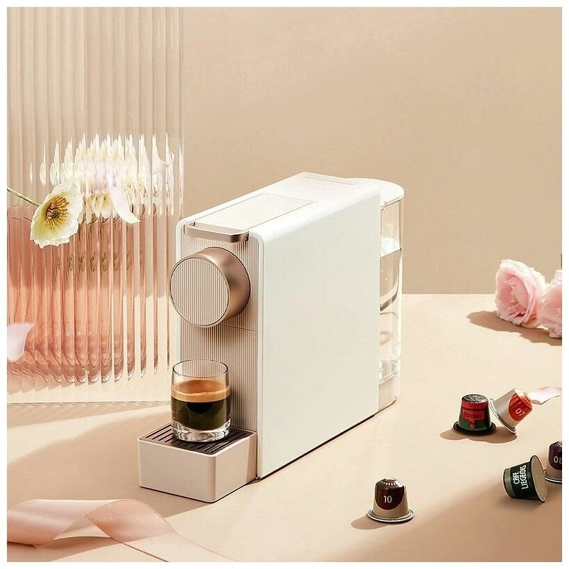 Кофемашина Scishare Capsule Coffee Machine Mini (S1201), Gold. Фото 3