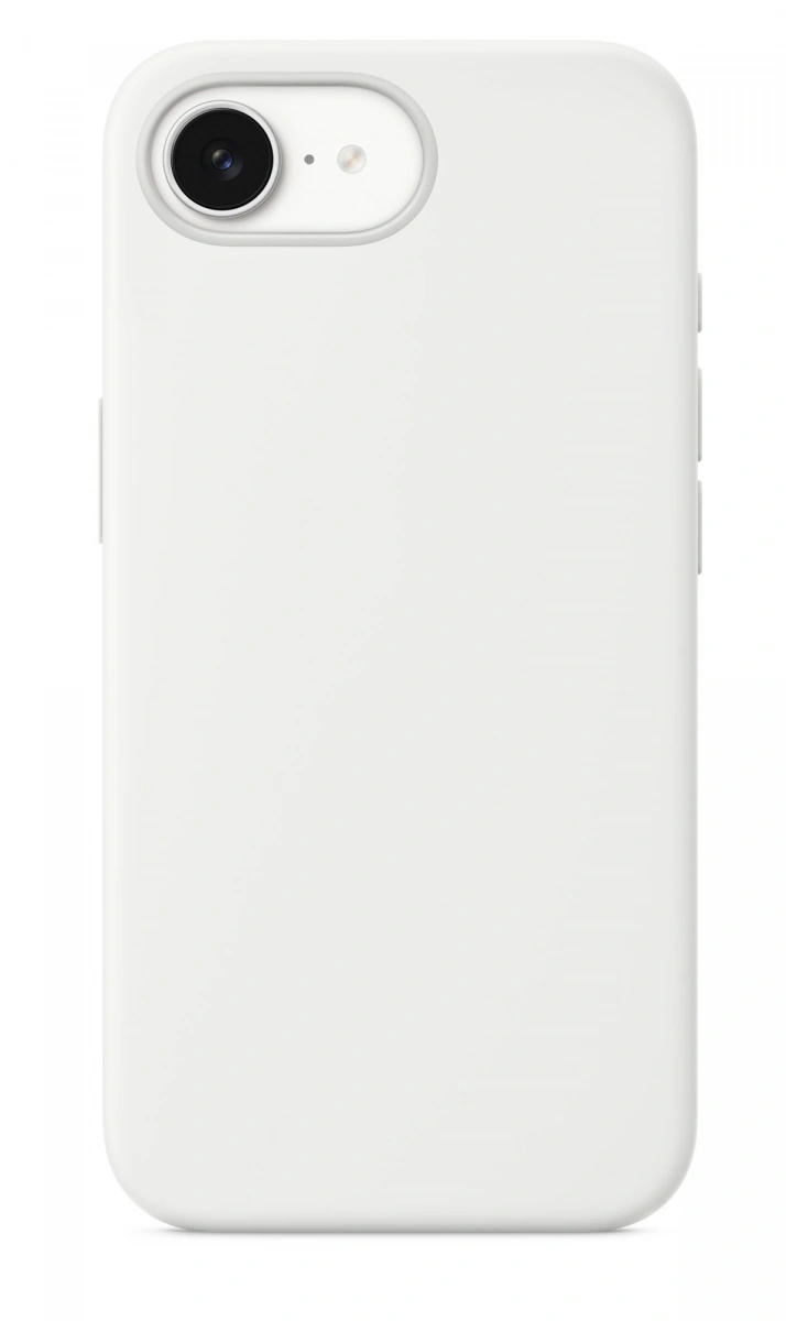 Накладка Silicone Case With MagSafe для Phone 17e / 16e, White. Фото 1