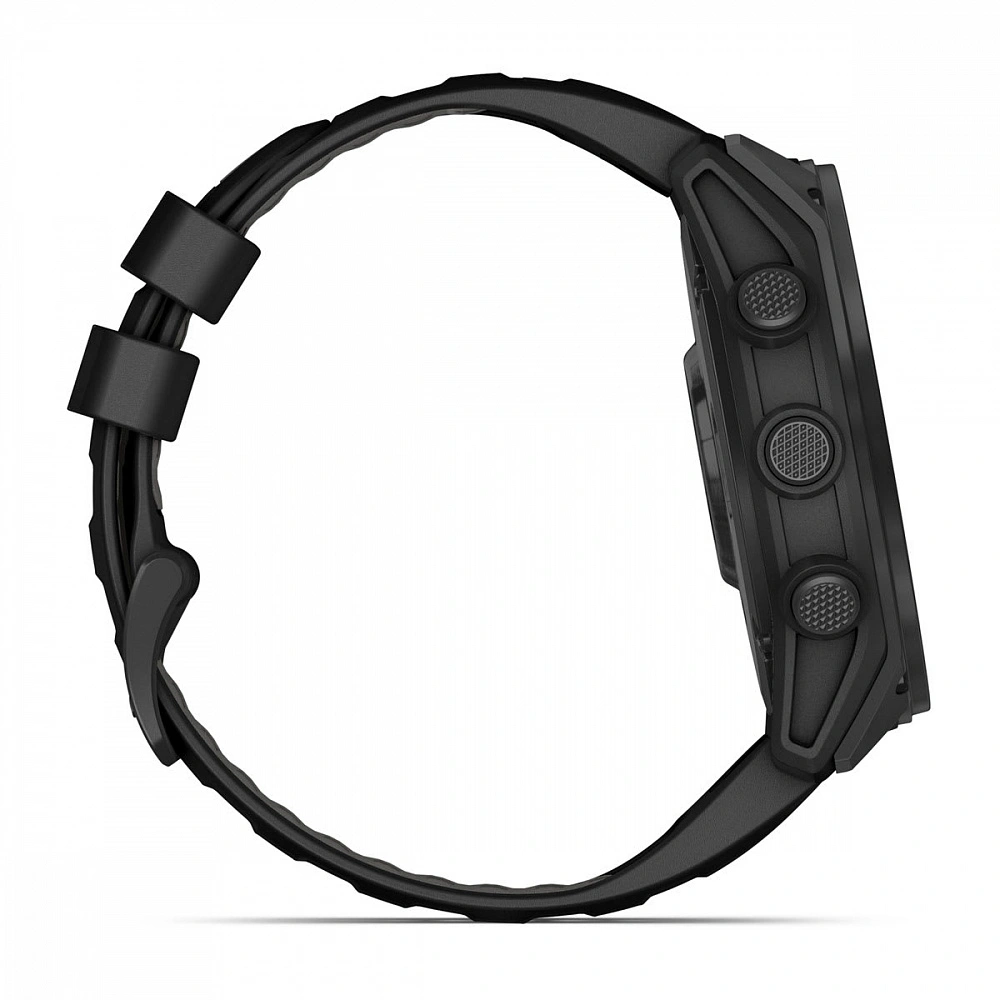 Умные часы Garmin Tactix 8 51mm, Amoled/Sapphire, Чёрный силиконовый ремешок (010-04553-01). Фото 6