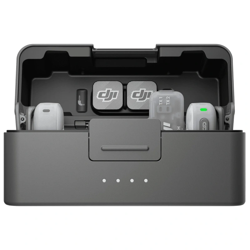 Микрофон беспроводной DJI Mic mini 2 (2 TX + 1 Mobile RX + Charging Case) (DMMR02). Фото 2