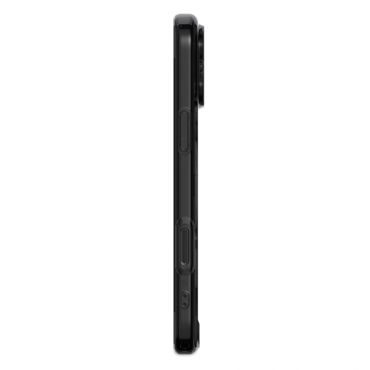 Накладка Spigen Ultra Hybrid (MagSafe) для iPhone 17 Pro Max, Чёрная (ACS10289). Фото 4