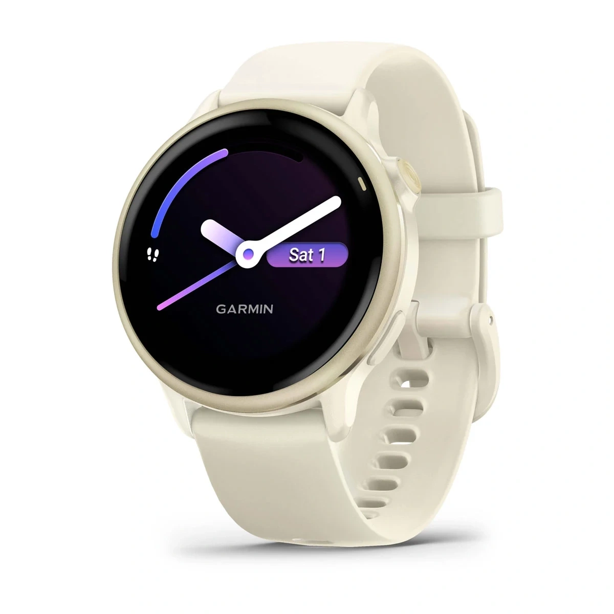 Умные часы Garmin Vivoactive 6 Золотистый/Бежевый (010-02985-41). Фото 1