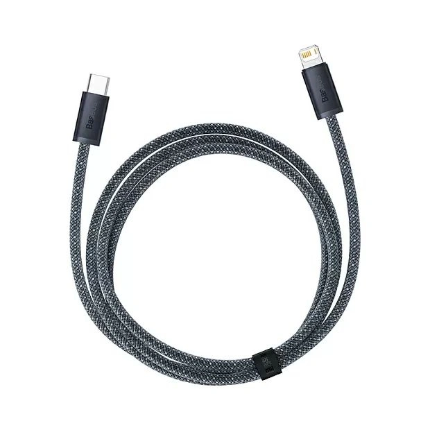 Кабель Baseus Dynamic Series Fast Charging Data Cable Type-C to Lightning 20Вт 1м, Серый (CALD000016). Фото 2