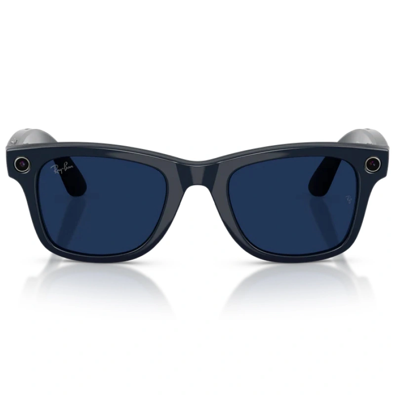 Умные очки Ray Ban Wayfarer (Gen 2) RW4012 Блестящий космический синий/Переходящий сапфир M 150-50mm (601SSB). Фото 4