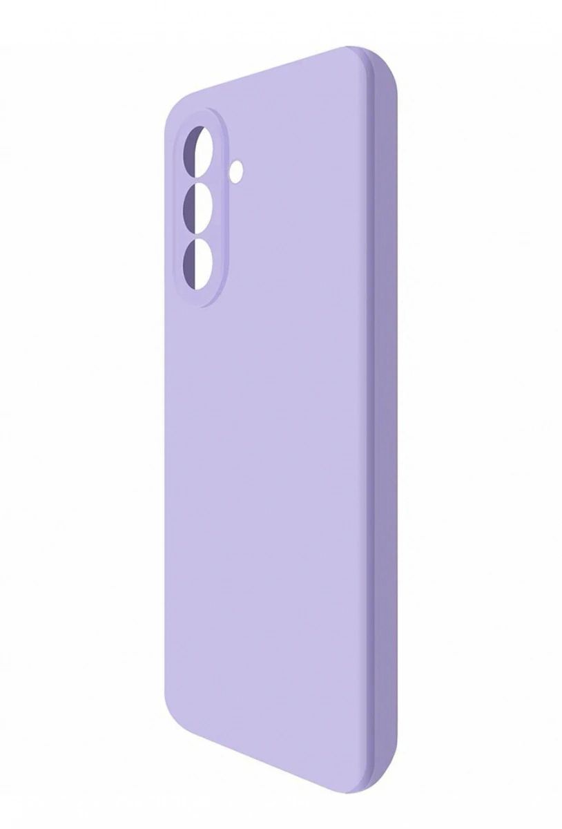 Накладка Krutoff Silicone Case для Samsung Galaxy A36/A56 5G, Лавандовый. Фото 3