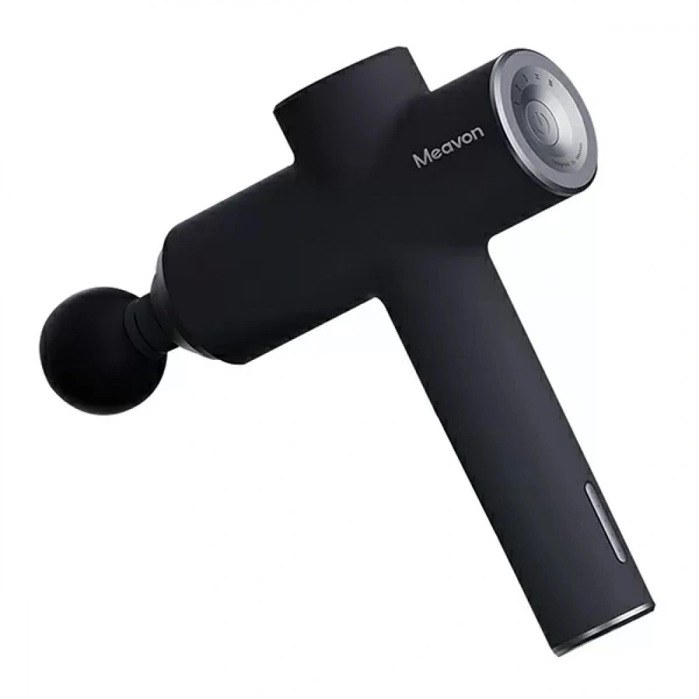 Фасциальный массажер-пистолет для тела Meavon Dual-mode Massage Gun, Чёрный (MV-FG-0308). Фото 1