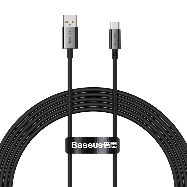 Кабель Baseus Superior Series Fast Charging Data Cable USB to Type-C 100Вт 1м, Чёрный (P10320102114-00). Фото 1