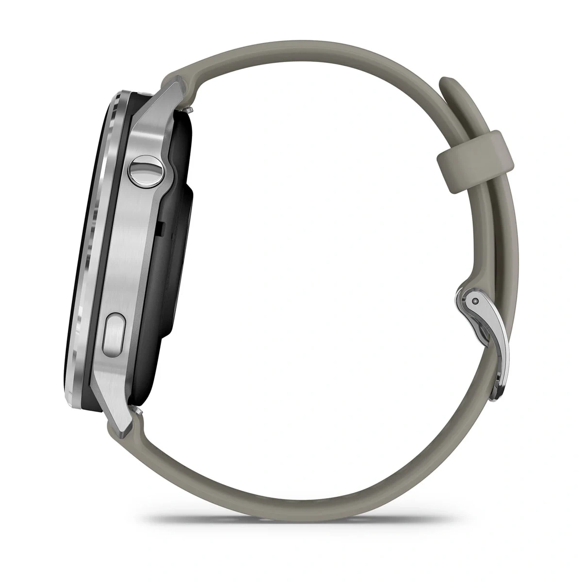 Умные часы Garmin Venu 4 45мм Серебристые с серым силиконовым ремешком (010-03014-41). Фото 6