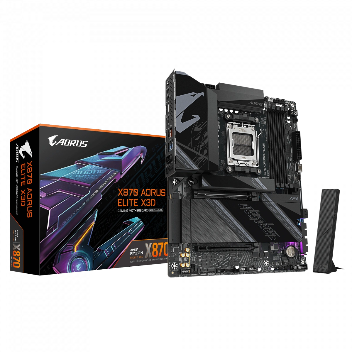 Материнская плата Gigabyte X870E AORUS ELITE X3D. Фото 5