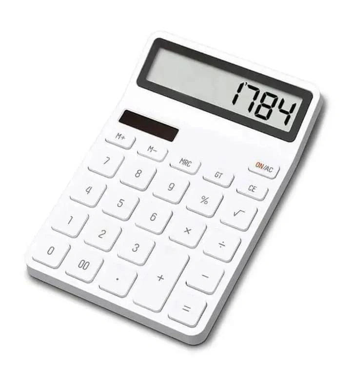 Калькулятор KACO Lemo Desk Electronic Calculator K1412, Белый. Фото 1