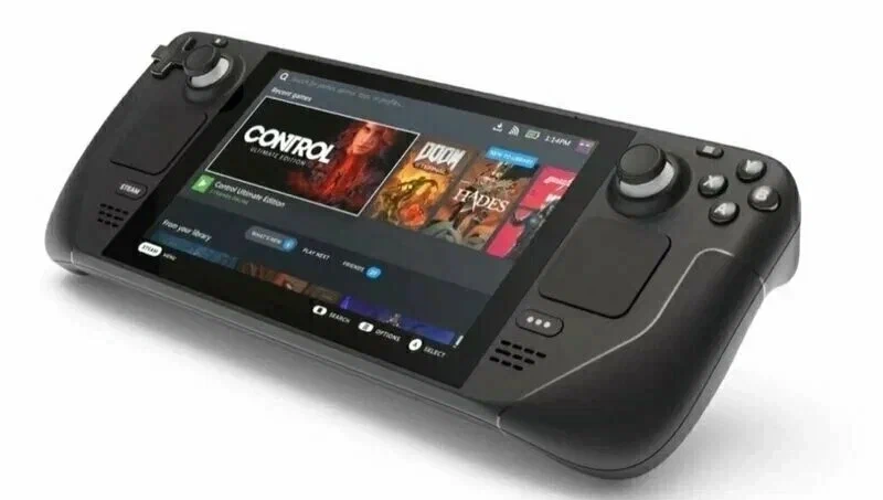 Портативная игровая консоль Valve Steam Deck OLED 512Gb Black. Фото 3