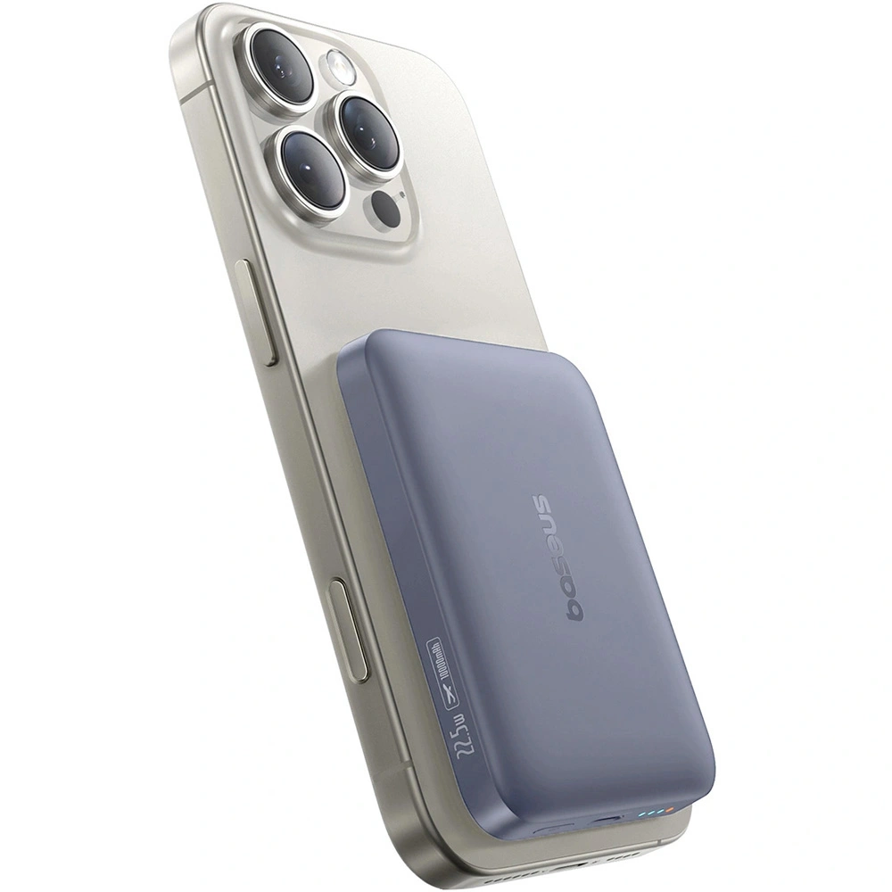 Внешний аккумулятор Baseus MagSafe EnerFill FM11 22.5W 10000mAh, Серый (E0026602). Фото 2