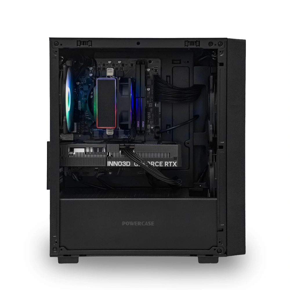 Системный блок CORE S (SM04 Intel Core i3-12100, 16Гб DDR4, RTX5060, SSD 512Гб M.2, Gigabyte H610M-K, 650Вт). Фото 3