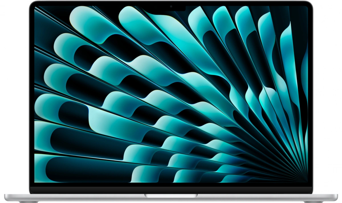 Apple MacBook Air 15" 2025 Серебристый (MW1G3) (M4, 10-ядер CPU/10-ядер GPU, 16 ГБ, 256 ГБ SSD). Фото 1