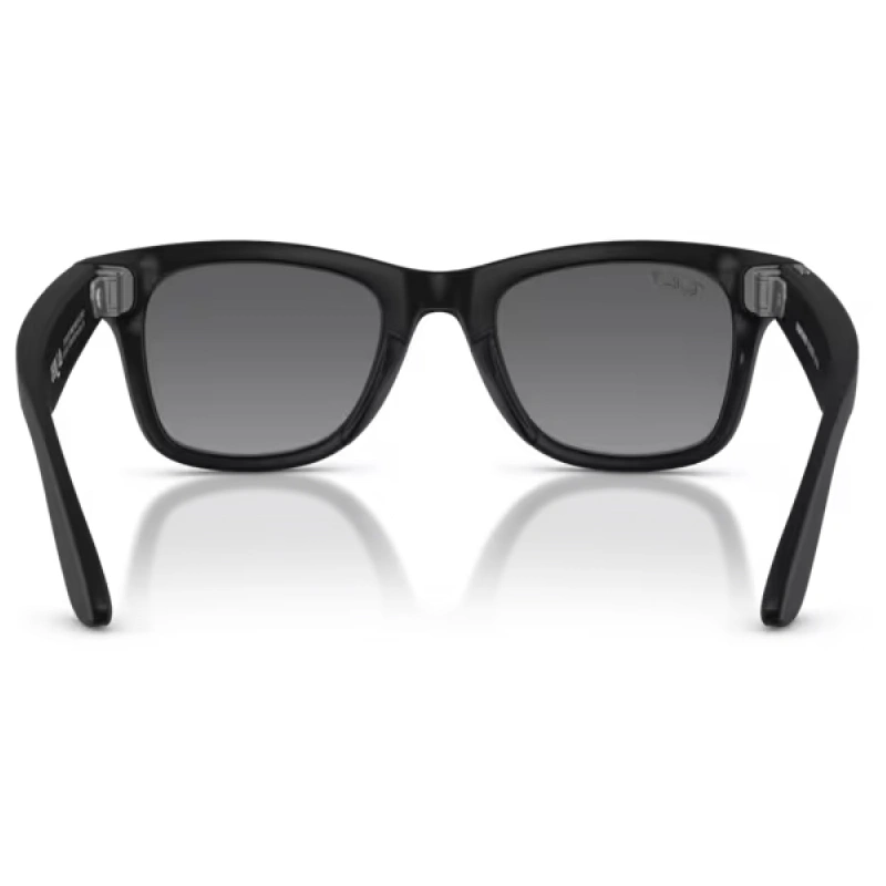 Умные очки Ray Ban Wayfarer (Gen 2) RW4012 Матовый черный/Графитовый градиент M 150-50mm (601/ST350). Фото 4