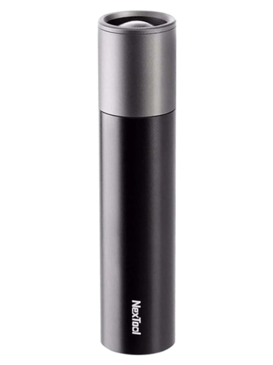 Портативный фонарь XiaoMi NexTool Zoom Flashlight NE20162, Чёрный. Фото 2