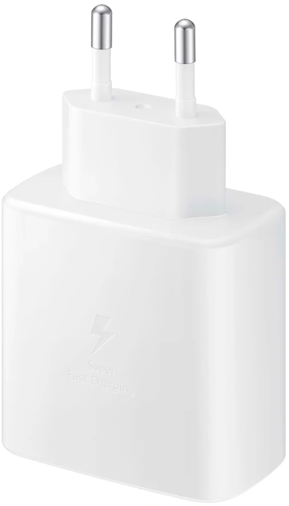 Сетевое зарядное устройство Samsung USB-C 45W + Cable Type-C to Type-C, Белый (EP-TA845). Фото 5