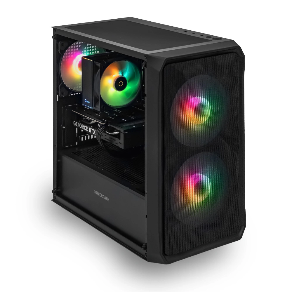 Системный блок CORE M (A3B Intel Core i5-12400F, 32Гб DDR4, RTX5060, SSD 1Тб M.2, MSI B760M-E, 650Вт). Фото 2