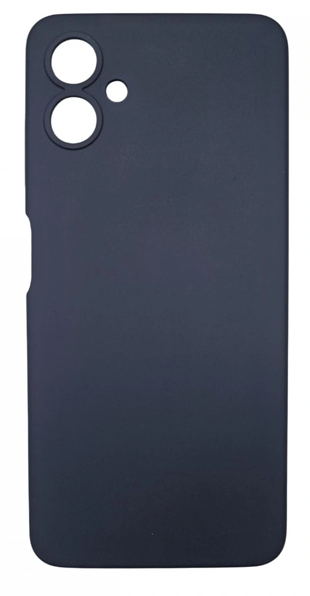 Накладка Silicone Case для Samsung Galaxy A06, Тёмно-синяя. Фото 1