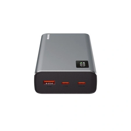 Внешний аккумулятор Breaking Metallica USB-A+2USB-C, 20000мАч, 22Вт,PD, QC 3.0 LED, Графит. Фото 2