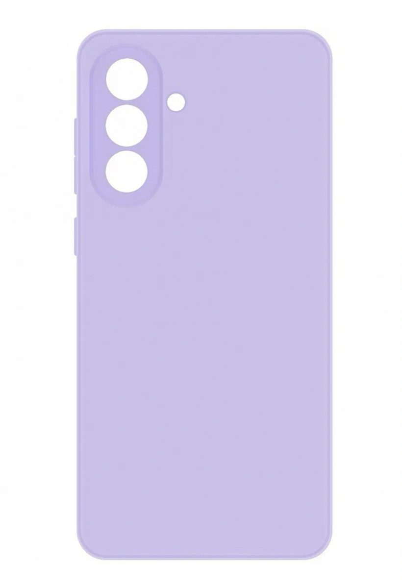 Накладка Krutoff Silicone Case для Samsung Galaxy A36/A56 5G, Лавандовый. Фото 1